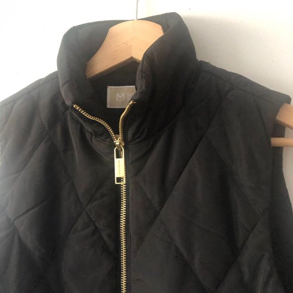 NWOT - Michael Kors Women's Puffer Vest in Black Size XS - Picture 10 of 13